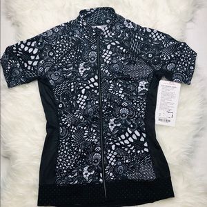 Lululemon Shift Happens Jersey  size 4 NWT black